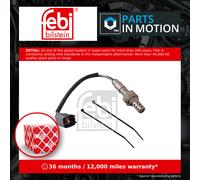 Lambda Sensor fits TOYOTA YARIS NSP90 1.33 Post Cat 08 to 11 1NR-FE Oxygen Febi