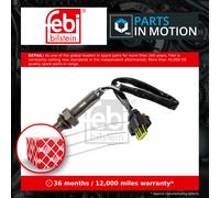 Lambda Sensor fits VAUXHALL ASTRA G 1.6 98 to 06 Z16SE Oxygen 025323632 Febi New