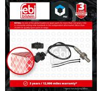 Lambda Sensor fits VAUXHALL CORSA D 1.2 2009 on Oxygen 055563348 0855235 Febi