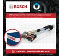 Lambda Sensor fits OPEL CORSA D, E Post Cat 1.0 1.2 1.4 09 to 19 Oxygen Bosch