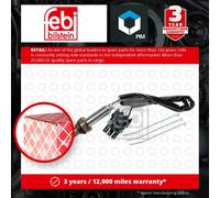 Lambda Sensor fits VAUXHALL OMEGA B 2.5 94 to 00 X25XE Oxygen 00855325 0855325