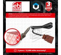 Lambda Sensor fits VW CADDY Mk2 1.4 Post Cat 95 to 04 AUD Oxygen 030906262Q Febi