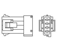 LAMBDA SENSOR FOR CITROËN LANCIA FIAT MAGNETI MARELLI 466016355096