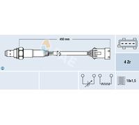 LAMBDA SENSOR 77433 FOR PEUGEOT 207/+/CC/SW/Wagon 207/207+ 308/I/II PARTNER 1.6L