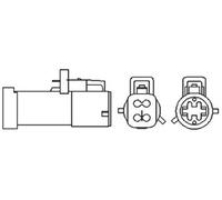 LAMBDA SENSOR FOR FORD C-MAX C-MAX II FOCUS C-MAX MAGNETI MARELLI 466016355090