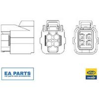 Magneti Marelli Lambda Sensor 466016355116 Heated for Honda Civic VII Hatchback 1.4L