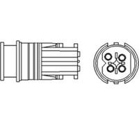LAMBDA SENSOR FOR MERCEDES-BENZ W203 W204 S202 MAGNETI MARELLI 466016355126