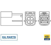Lambda Sensor for NISSAN ALMERA ALMERA TINO MARCH MAGNETI MARELLI 466016355041