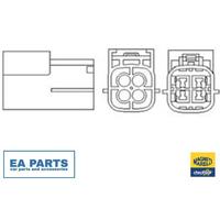 Lambda Sensor for NISSAN ALMERA MAGNETI MARELLI 466016355038