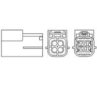 LAMBDA SENSOR FOR NISSAN MAGNETI MARELLI 466016355041