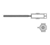 LAMBDA SENSOR FOR OPEL ASCONA C ASTRA CLASSIC F DELPHI ES10966-12B1