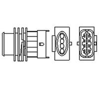 LAMBDA SENSOR FOR OPEL ASTRA CLASSIC G ASTRA G MAGNETI MARELLI 466016355056