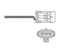 LAMBDA SENSOR FOR OPEL VAUXHALL DELPHI ES10988-12B1