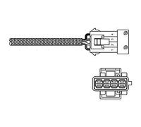 LAMBDA SENSOR FOR PEUGEOT 1007 106 206 CC 206 DELPHI ES10797-12B1