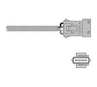 LAMBDA SENSOR FOR PEUGEOT 1007 106 206 DELPHI ES20258-12B1