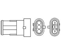 LAMBDA SENSOR FOR RENAULT CLIO II KANGOO MAGNETI MARELLI 466016355098