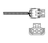 LAMBDA SENSOR FOR RENAULT DELPHI ES10969-12B1