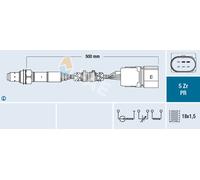 FAE Lambda Sensor 75038 - for SEAT Arosa (6H1) 1.4 2000-2004