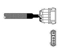 LAMBDA SENSOR FOR SKODA FELICIA DELPHI ES10976-12B1