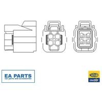 Lambda Sensor for SUBARU B3 MAGNETI MARELLI 466016355155