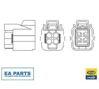 Lambda Sensor for SUBARU FORESTER MAGNETI MARELLI 466016355155