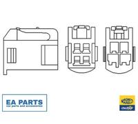 Lambda Sensor for TOYOTA ALTIS IX MAGNETI MARELLI 466016355040