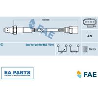 Lambda Sensor for VW BORA CADDY EOS GOLF FAE 77439