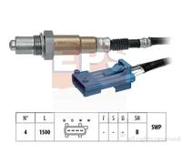 Lambda sensor Heated 1.998.301 EPS for PEUGEOT CITROËN FIAT