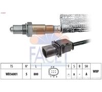Lambda sensor Heated 10.8427 FACET for VW AUDI SKODA