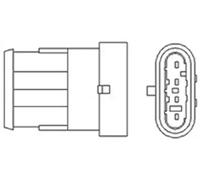 MAGNETI MARELLI 466016355044 Lambda sensor