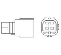 Magneti Marelli Lambda Sensor 466016355063 Heated for Toyota Yaris/Vitz