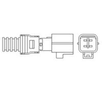 Lambda sensor Heated 466016355107 MAGNETI MARELLI for TOYOTA COROLLA Saloon