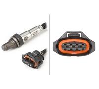 Lambda sensor Heated 6PA 358 066-121 HELLA for OPEL CHEVROLET