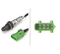 Lambda sensor Heated 6PA 358 066-261 HELLA for PEUGEOT CITROËN