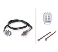 Hella Oxygen Sensor 6PA 358 103-021, Front Heated, 4-Pin, 610mm Cable, Fits Honda