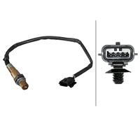 Hella Lambda Sensor 6PA 358 221-301 - Heated - Renault Twingo II (D7F 1.1L)