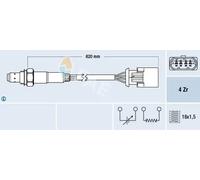 FAE Oxygen Lambda Sensor 77396 - Heated - for Rover Mini / MG 1.6L