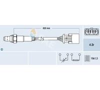 Lambda sensor Heated 77396 FAE for ROVER MINI MG