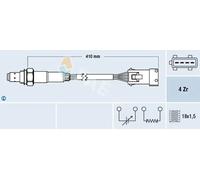 Lambda Sensor for CITROËN FIAT PEUGEOT FAE 77432