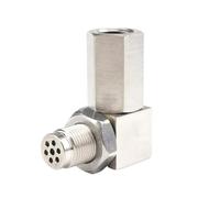 Lambda Sensor M18 X 1.5 O2 Sensor 90 Degree Catalyst Converter Spacer Exhaust Catalyst Not Remove The Catalyst-Check Engine Light Fix