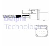 Lambda sensor Oxygen Sensor ES11015-12B1 DELPHI for SKODA VW AUDI