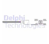 Lambda sensor Planar probe ES20156-12B1 DELPHI for LEXUS TOYOTA