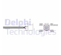 Lambda sensor Planar probe ES20158-12B1 DELPHI for HYUNDAI KIA