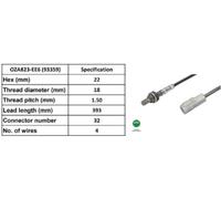 Lambda Sensor Pre Cat 93359 NTK Oxygen 1673837 1682753 1619640 1639714 OZA823EE6