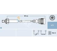Oxygen Senso FAE 77187 for BMW 3 (E36) 2 1991-1998