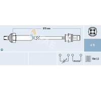 FAE Lambda Sensor Regulating Probe 77354 for BMW 3, 3 Coupe, 3 Convertible