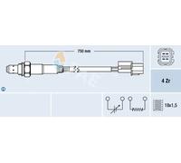 Lambda sensor Regulating Sensor 77291 FAE for MITSUBISHI VOLVO