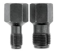 Lambda Sensor Thread Repair Kit, 2-Piece Oxygen Sensor Tap Set for O2 Sensor Port Restoration, Steel Construction, Compatible with M12 x 1.25 & M18 x 1.5 Threads