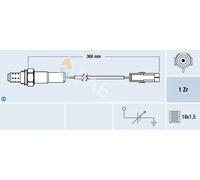 FAE 77101 Lambda Sensor for DAEWOO,OPEL,SUBARU,SUZUKI,VAUXHALL