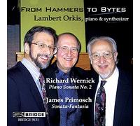 Lambert Orkis - Primosch - Sonata-Fantasia, Wernick - Piano Sonata